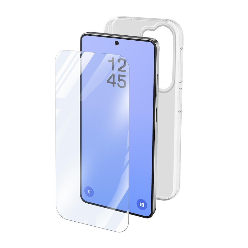 Cellularline Custodia Galaxy S26 Ultra Protection Kit Trasparente