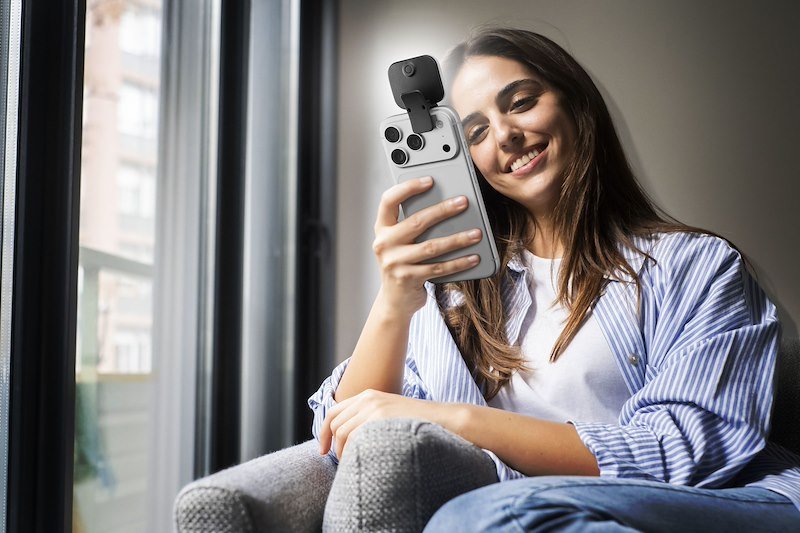 Cellularline Selfie Light Clip Nero