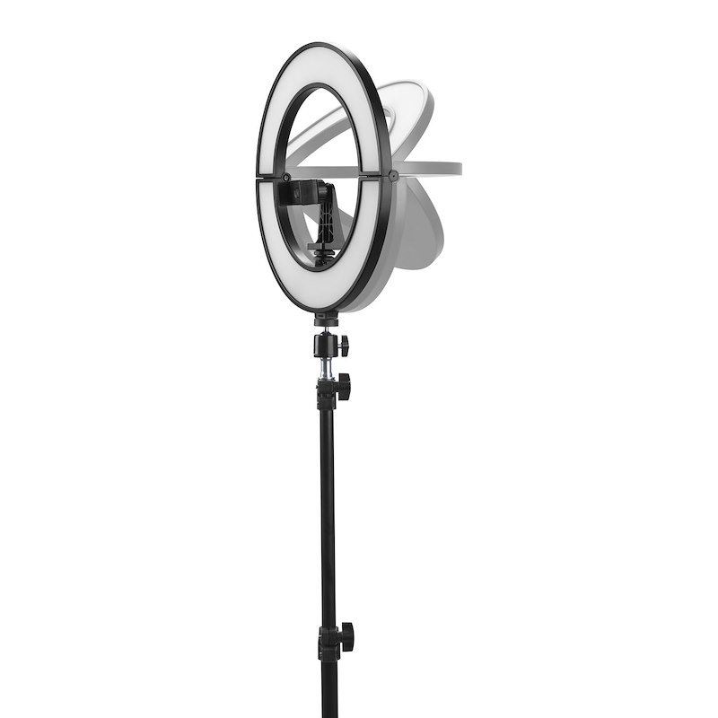 Cellularline Selfie Ring Selfieringfoldyk Nero