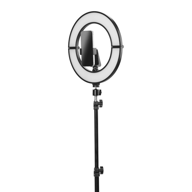 Cellularline Selfie Ring Selfieringfoldyk Nero