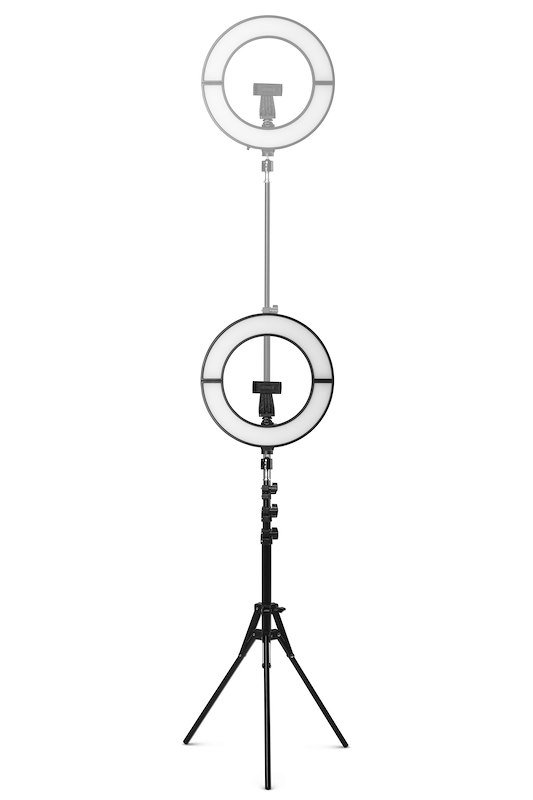 Cellularline Selfie Ring Selfieringfoldyk Nero