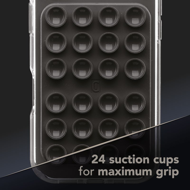 Cellularline Supporto Universale con Ventosa Bubble MagSafe Nero