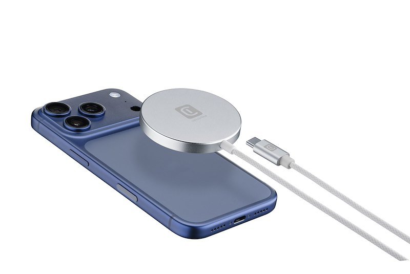 Cellularline Mag Pad QI2.2 25W  Bianco