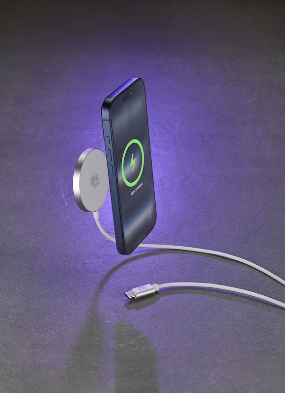 Cellularline Mag Pad QI2.2 25W  Bianco