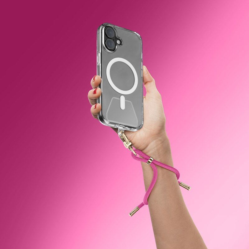 Cellularline Laccio Cover da Polso Rosa