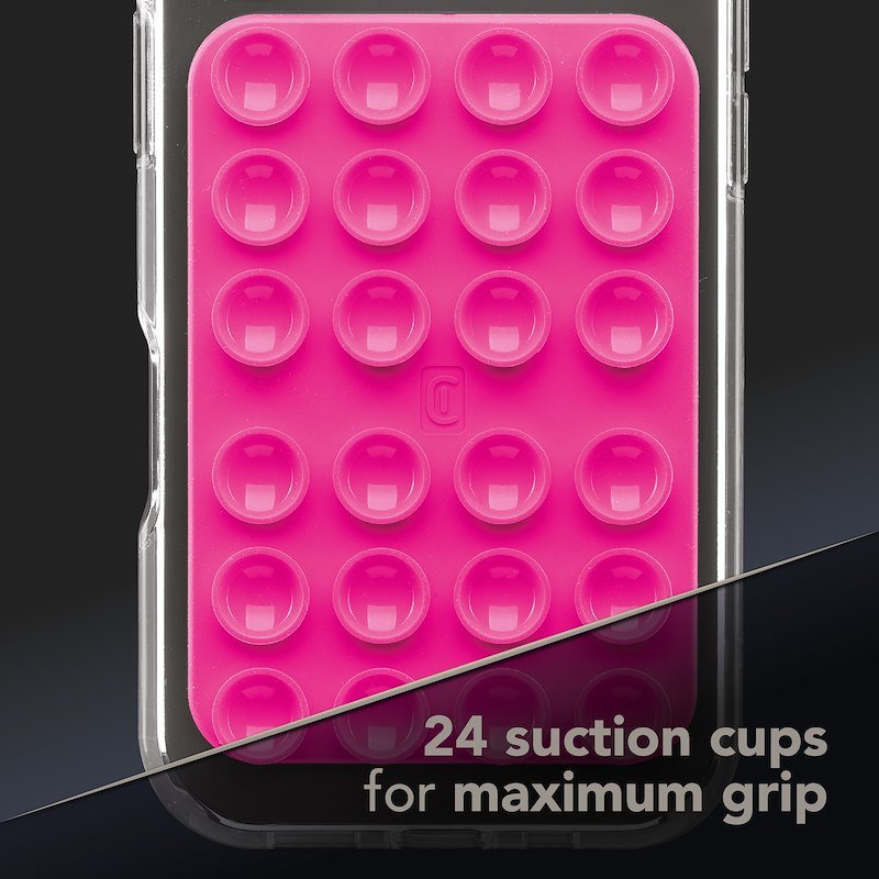 Cellularline Supporto Universale con Ventosa Bubble MagSafe Rosa