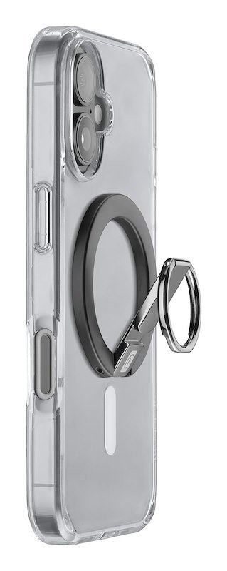 Cellularline Style Ring Mag Anello stand universale con compatibilità MagSafe Nero