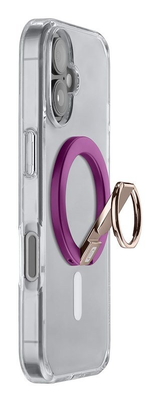 Cellularline Style Ring Mag Anello stand universale con compatibilità MagSafe Rosa