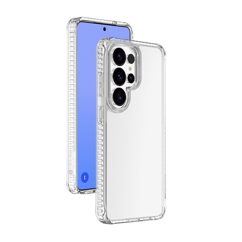 Cellularline Custodia Galaxy S26 Ultra Ultra Strong Trasparente