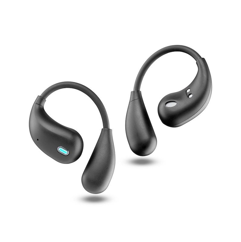Cellularline Auricolari TWS NEBIT con funzione di traduzione in tempo reale Nero