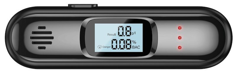 Cellularline Tech Pop Alcometer Nero