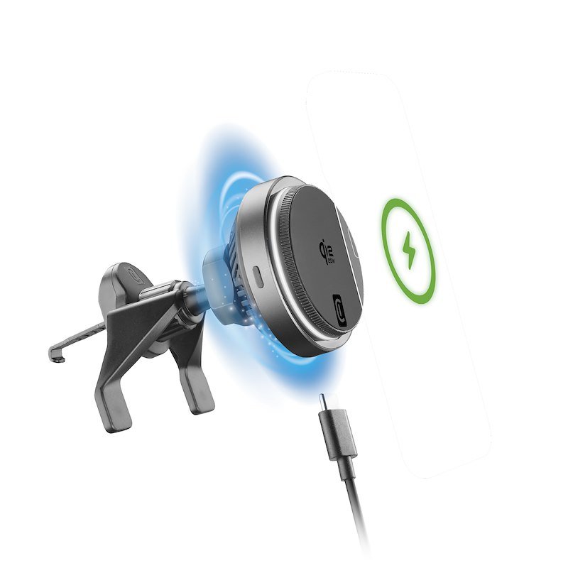 Cellularline Caricabatterie car FREEZE MAG QI2 25W Magqi25holdcoolerk
