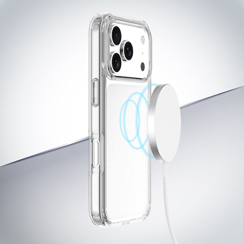 Cellularline Custodia Cube Magsafe iPhone 17 Pro Max trasparente