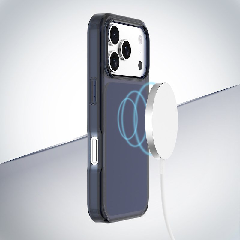 Cellularline Custodia Cube Magsafe iPhone 17 Pro Blu