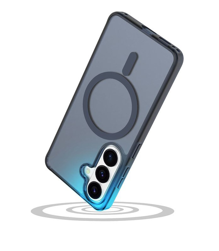 Cellularline Custodia Galaxy S26 Frosty Mag Trasparente Blu