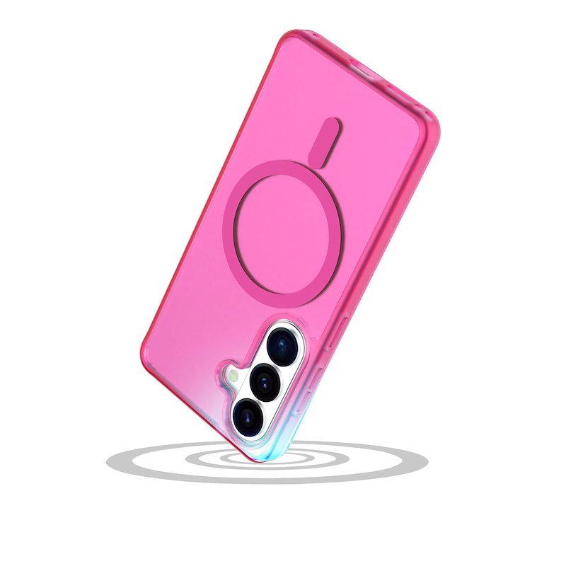 Cellularline Custodia Galaxy S26 Frosty Mag Trasparente Rosa