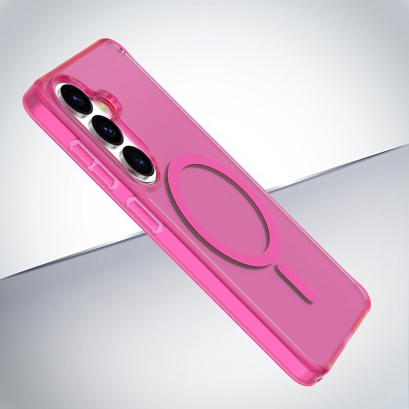 Cellularline Custodia Galaxy S26 Frosty Mag Trasparente Rosa