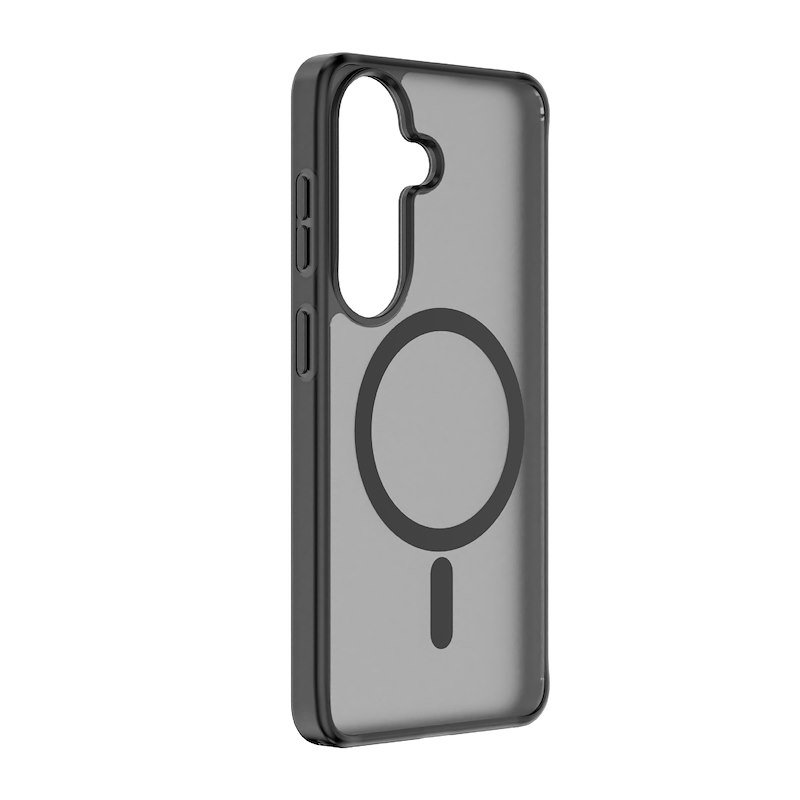 Cellularline Custodia Galaxy S26+ Frosty Mag Trasparente Nero