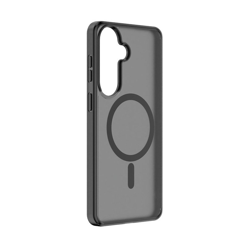 Cellularline Custodia Galaxy S26+ Frosty Mag Trasparente Nero