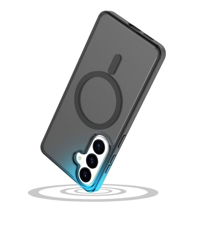 Cellularline Custodia Galaxy S26+ Frosty Mag Trasparente Nero