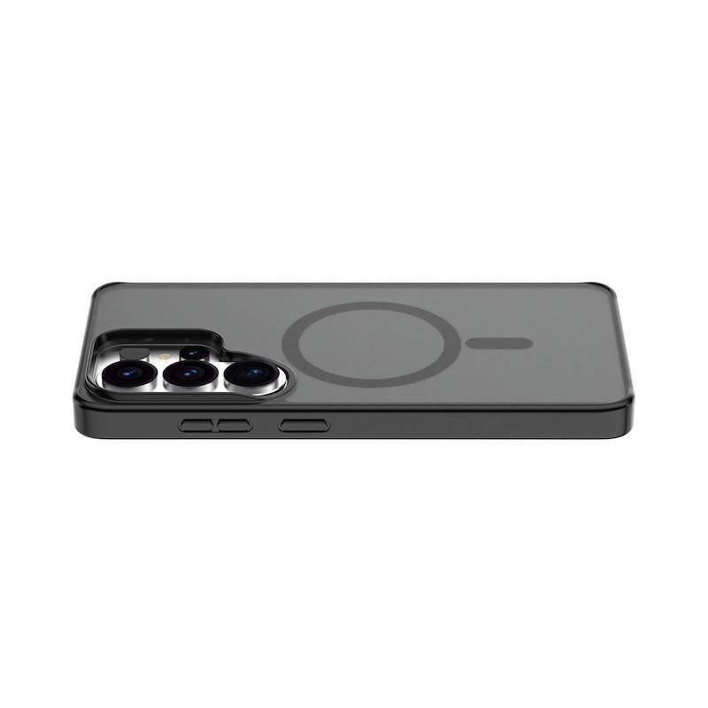 Cellularline Custodia Galaxy S26 Ultra Frosty Mag Trasparente Nero