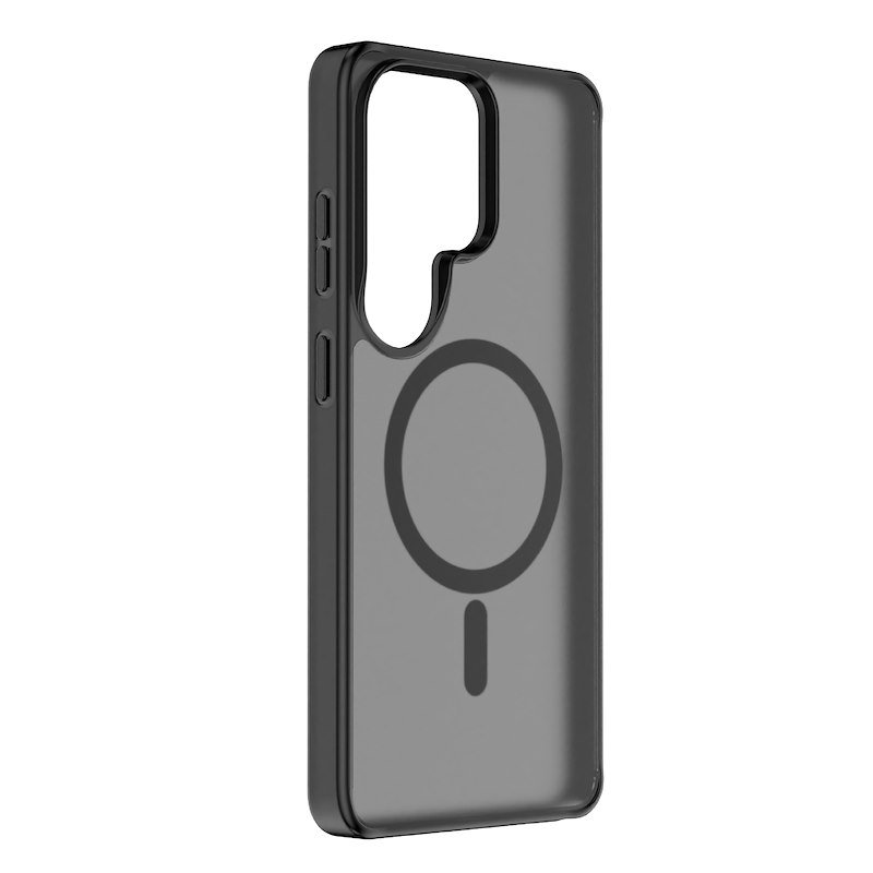 Cellularline Custodia Galaxy S26 Ultra Frosty Mag Trasparente Nero