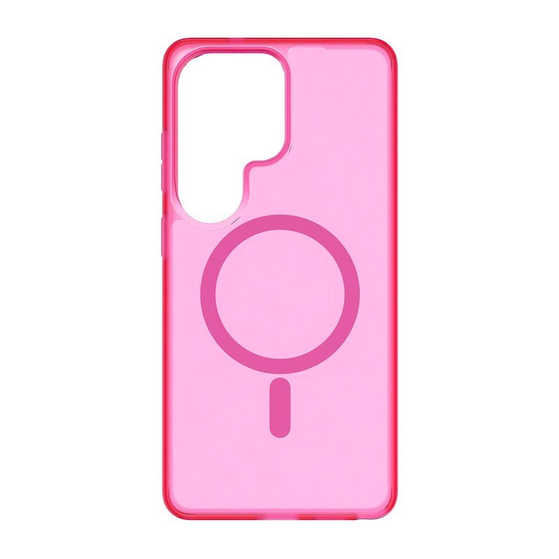 Cellularline Custodia Galaxy S26 Ultra Frosty Mag Trasparente Rosa