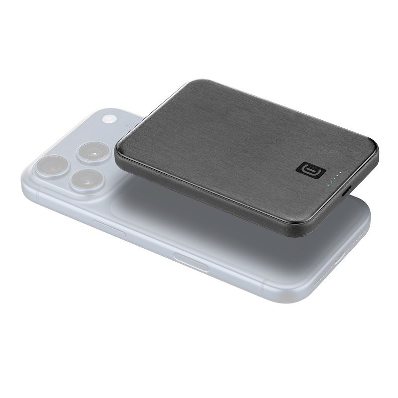Cellularline Powerbank Mag Air 5.000 QI2 25W Nero
