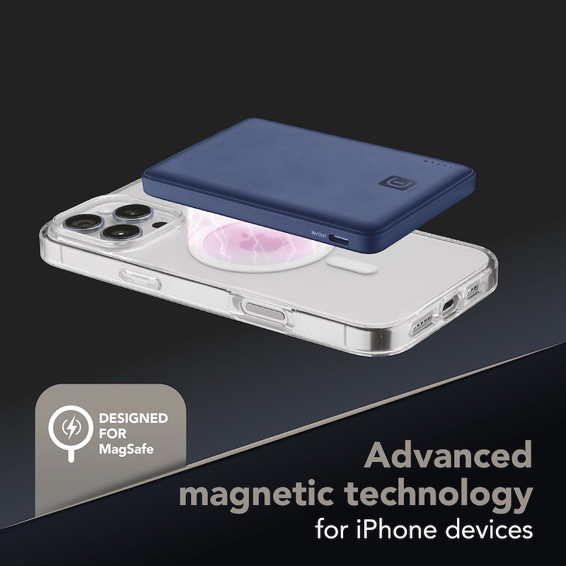 Cellularline Powerbank Mag Air 5.000 Blu