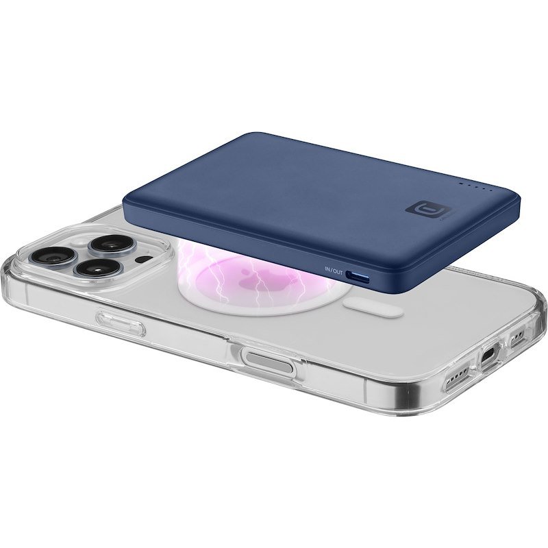Cellularline Powerbank Mag Air 5.000 Blu