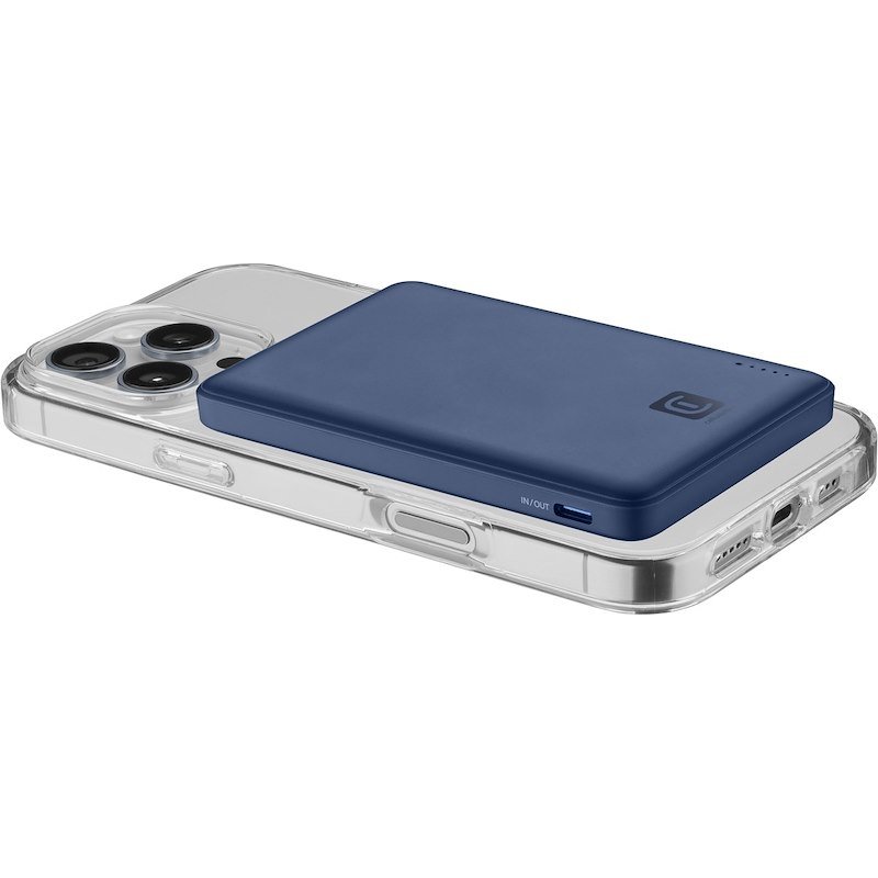 Cellularline Powerbank Mag Air 5.000 Blu