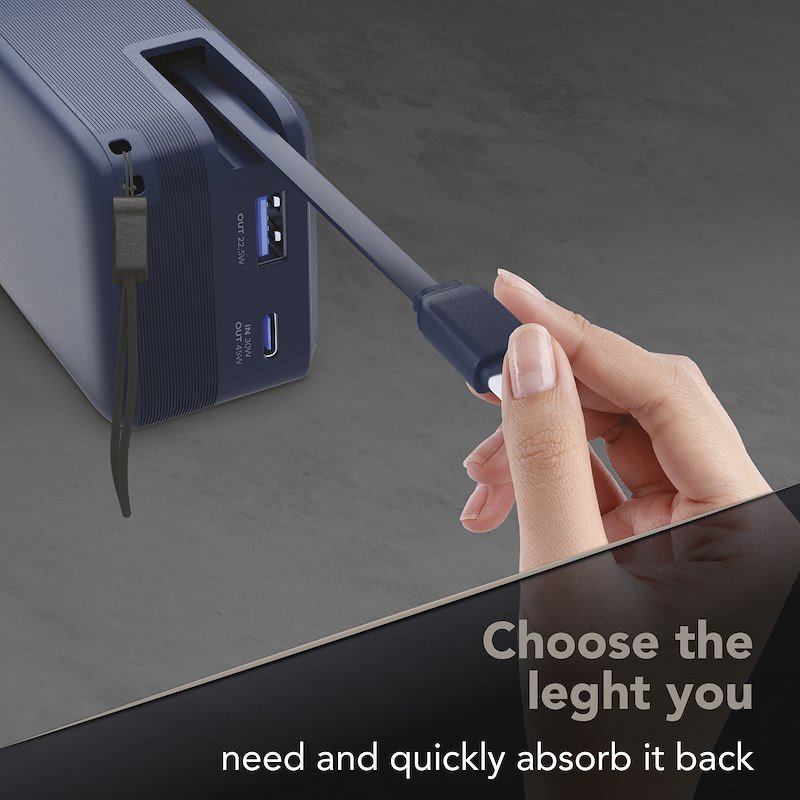 Cellularline Power Bank Pbroll10000mAh Blu