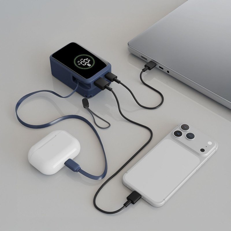 Cellularline Power Bank Pbroll10000mAh Blu