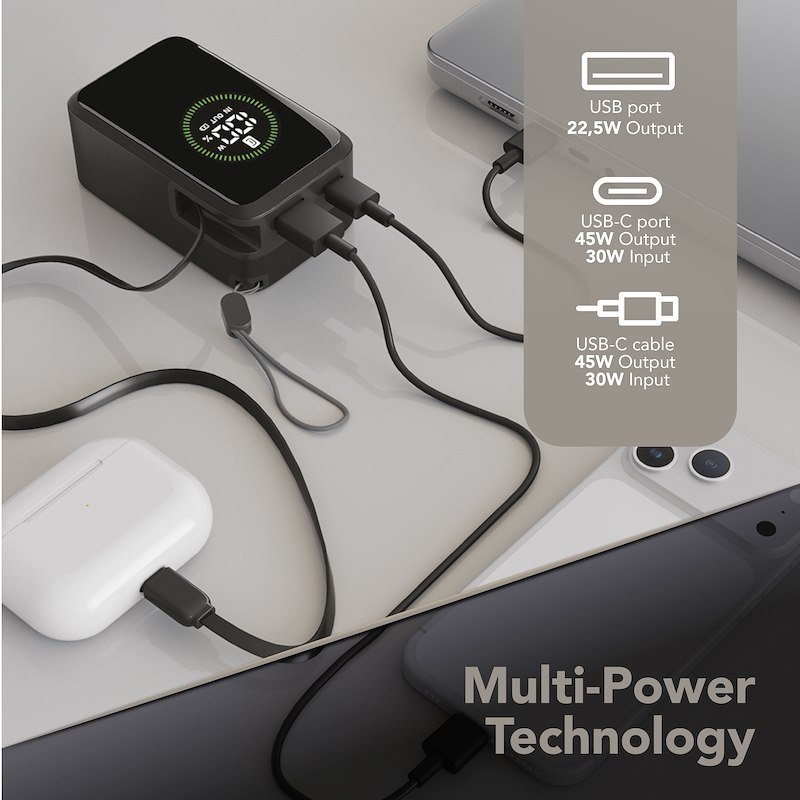 Cellularline Power Bank Roller 10.000mAh