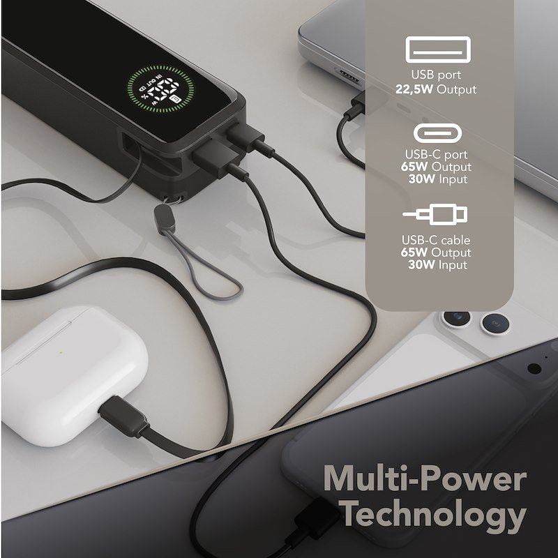 Cellularline Power Bank Roller 20.000mAh