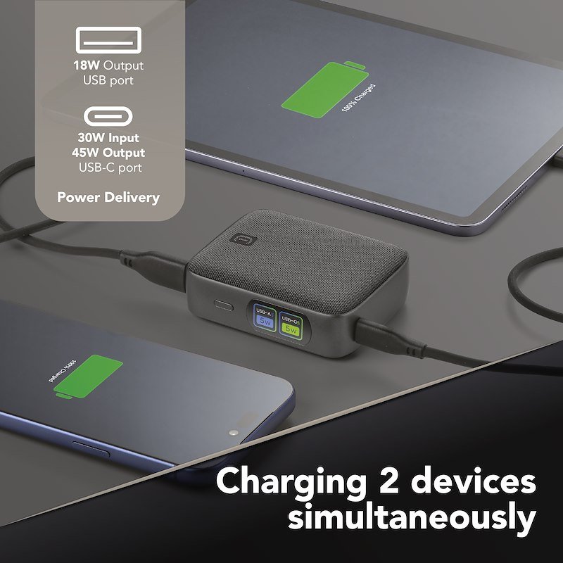 Power Bank Cellularline Powerview Iq 10000 Mah Mah, Nero - 4