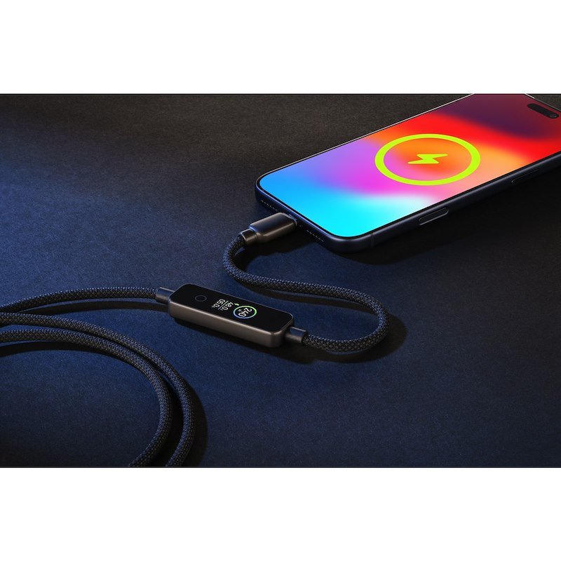 Cellularline Cavo USB-C to USB-C 240W POWERVIEW IQ Nero