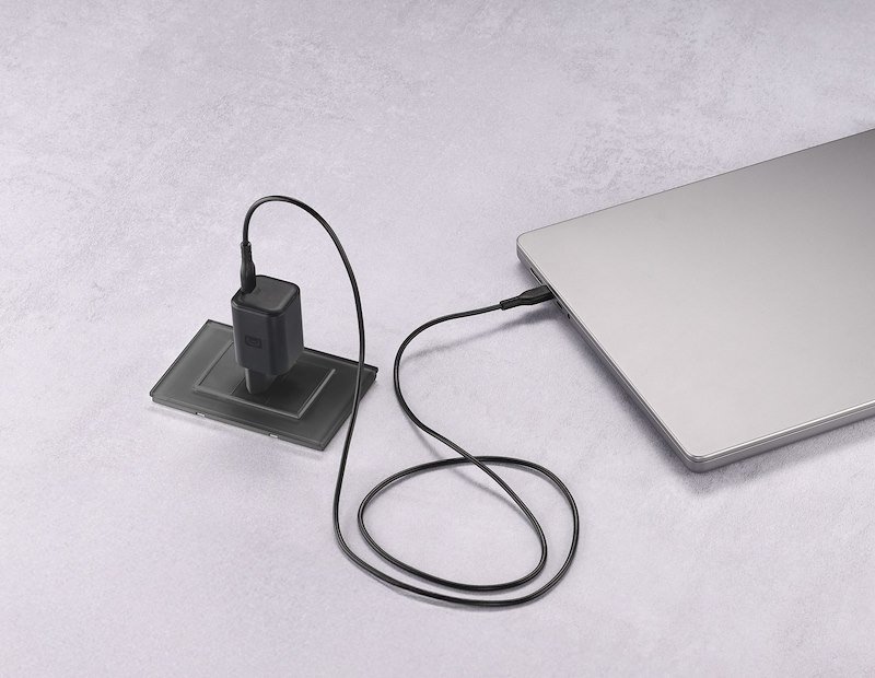 Cellularline Caricabatterie KIT ACH 100W USB-C Nero