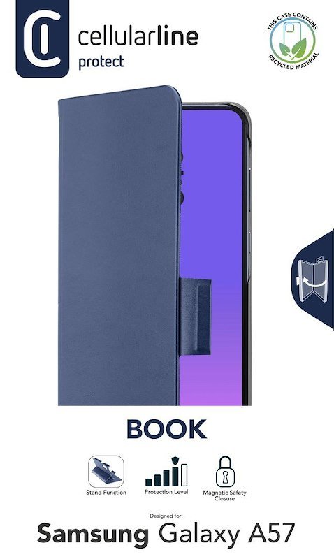 Cellularline Custodia Galaxy A57 Book Blu