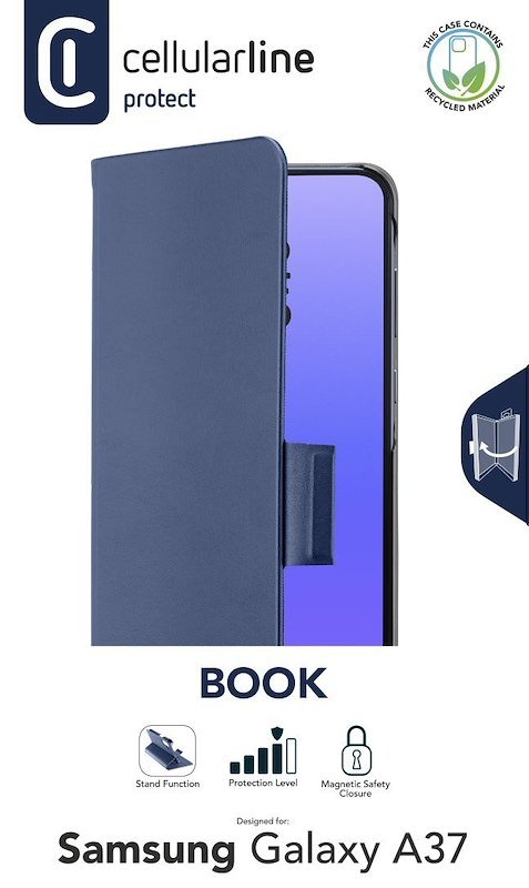 Cellularline Custodia Galaxy A37 Book 3 Blu