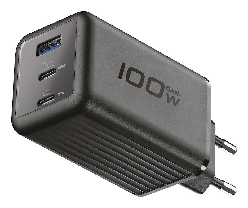 Cellularline Caricabatterie 100W 3 porte Nero