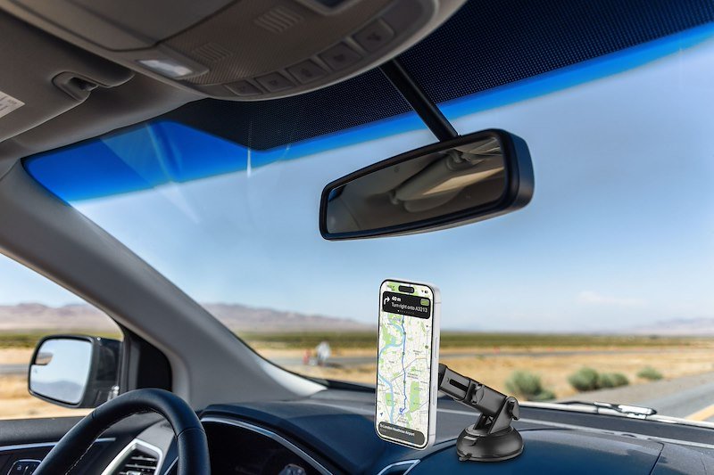 Cellularline Supporto auto per smartphone Magsafe Nero
