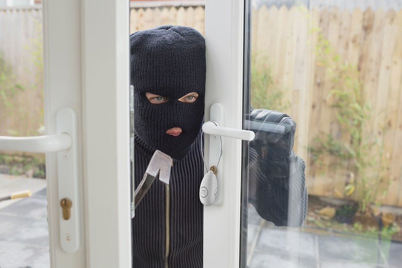 Cellularline Allarme Portatile per Porte SOS LOCKY