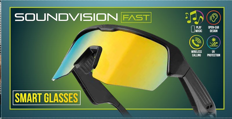 Cellularline Occhiali Wireless Fast Vision Btfastvisionk Nero