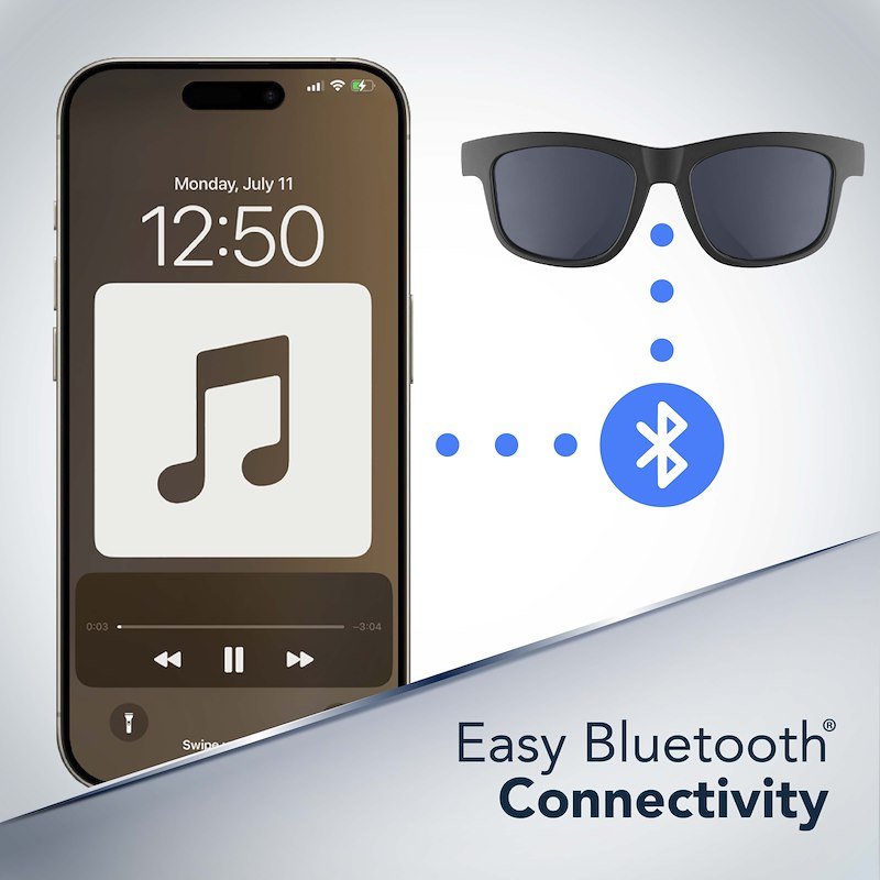 Cellularline Occhiali Wireless Sound Vision 2 Btsoundvision2k Nero