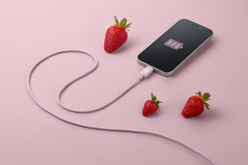 Cellularline Cavo USB-C /USB-C 100cm Aroma Cable Fragola