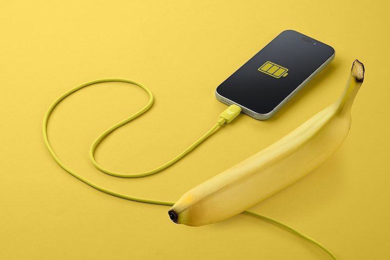 Cellularline Cavo USB-C /USB-C 100cm Aroma Cable Banana