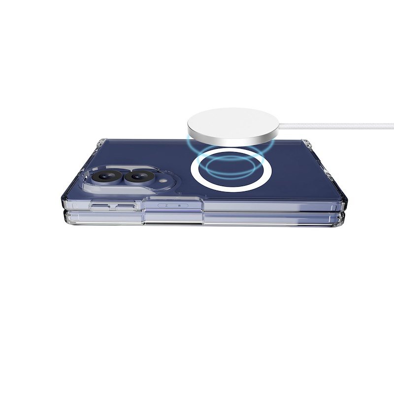 Cellularline Custodia Galaxy Z Fold8 Impact Clear Magsafe Trasparente