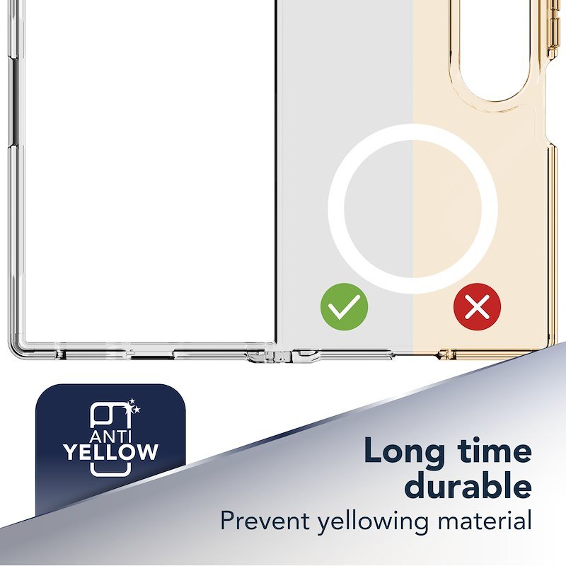Cellularline Custodia Galaxy Z Fold8 Impact Clear Magsafe Trasparente