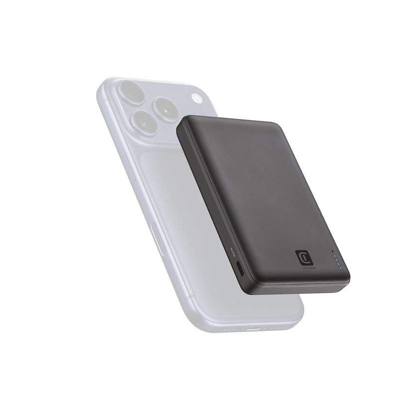 Cellularline PowerBank Magsafe USB-C MAG 10.000 Nero